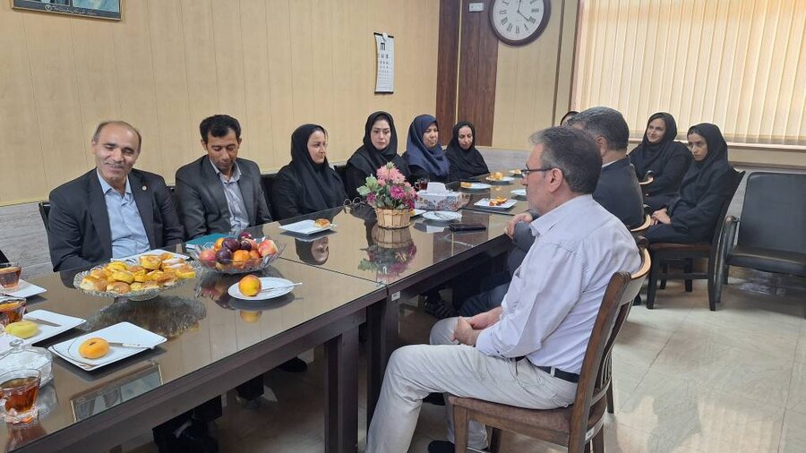 تالش | دیدار و نشست صمیمی مدیرکل بهزیستی گیلان با کارکنان بهزیستی شهرستان تالش