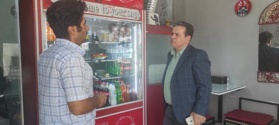 معاون مشارکت‌های مردمی بهزیستی کردستان از طرح‌های اشتغال‌زایی مددجویان در بانه بازدید کرد