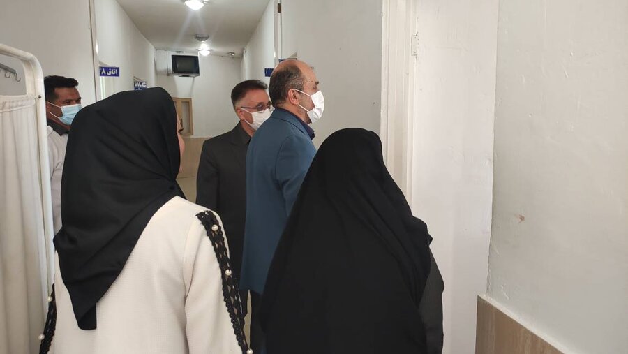 تالش | بازدید مدیرکل بهزیستی گیلان از مرکز جامع درمان و توانبخشی شبانه‌روزی اعصاب و روان مردان آرامش‌آفرینان تالش