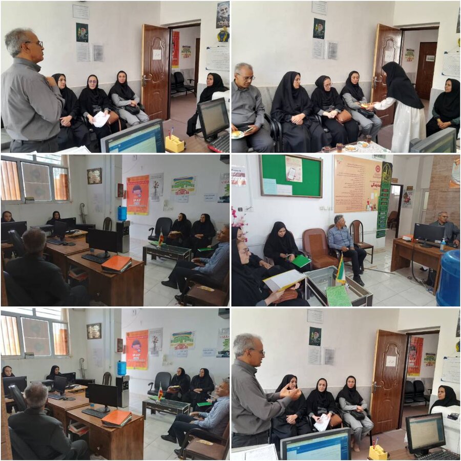 بازدید معاون توسعه کارآفرینی ،اشتغال و توانمندسازی اداره کل بهزیستی استان و تیم همراه از مراکز «مثبت زندگی» در شهرستان درمیان