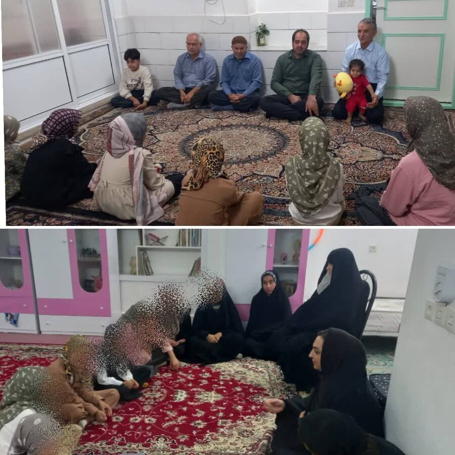  خیرین میهمان فرزندان بهزیستی بشرویه