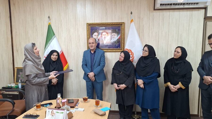 تقدیر مدیرکل بهزیستی گیلان از پزشکان شاغل در بهزیستی