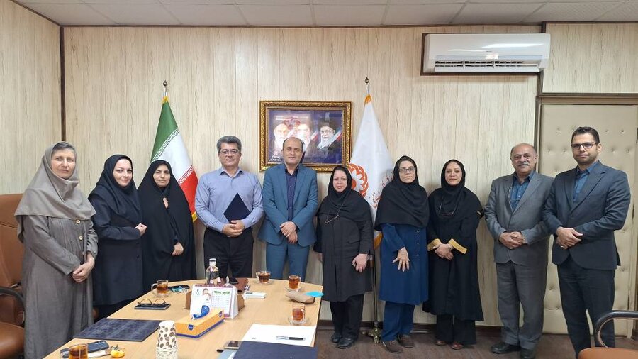 تقدیر مدیرکل بهزیستی گیلان از پزشکان شاغل در بهزیستی گیلان