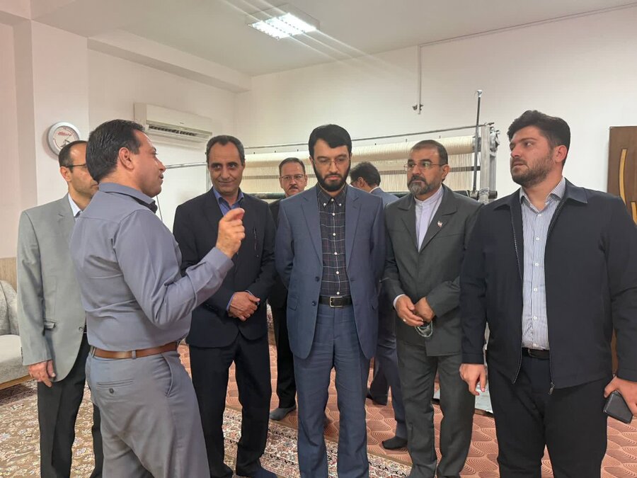 بازدید سجاد سنگسری مشاور وزیر و رئیس مرکز بازرسی
