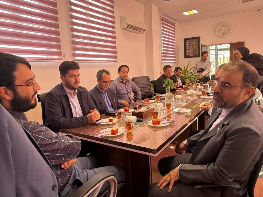 بازدید سجاد سنگسری مشاور وزیر و رئیس مرکز بازرسی