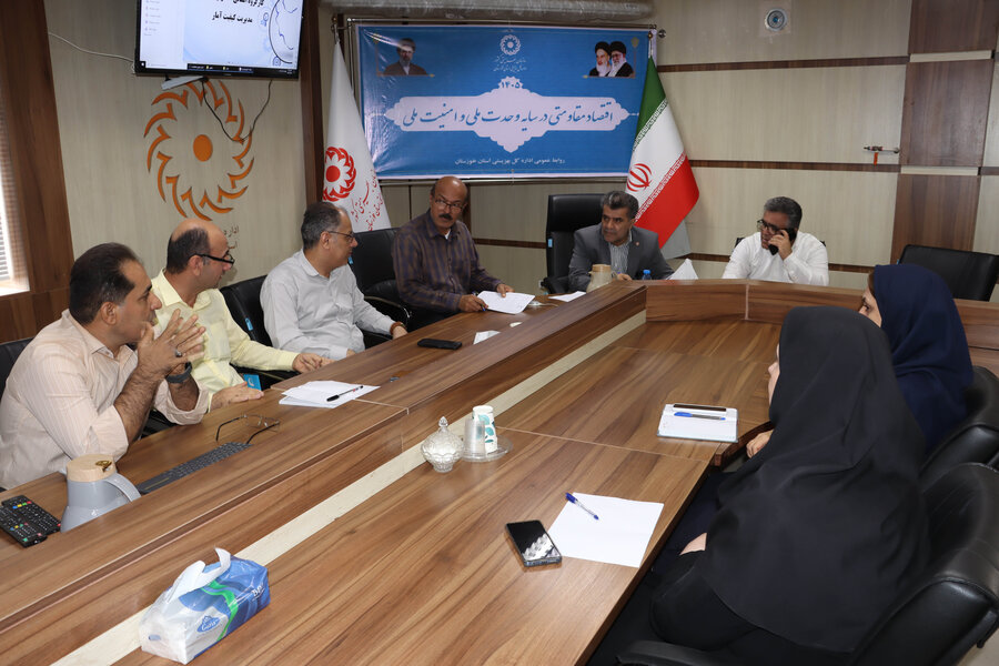 آغاز فعالیت کارگروه مدیریت کیفیت آمارهای رسمی در بهزیستی خوزستان