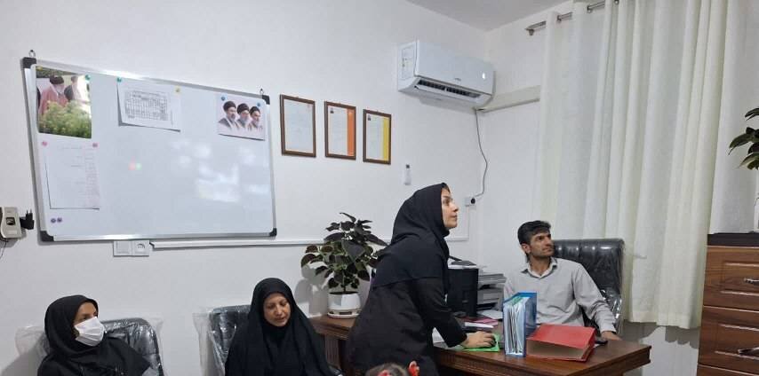 کازرون|بازدید رئیس اداره بهزیستی شهرستان کازرون به همراه تیم نظارتی از سرای سالمندان امام علی (ع)