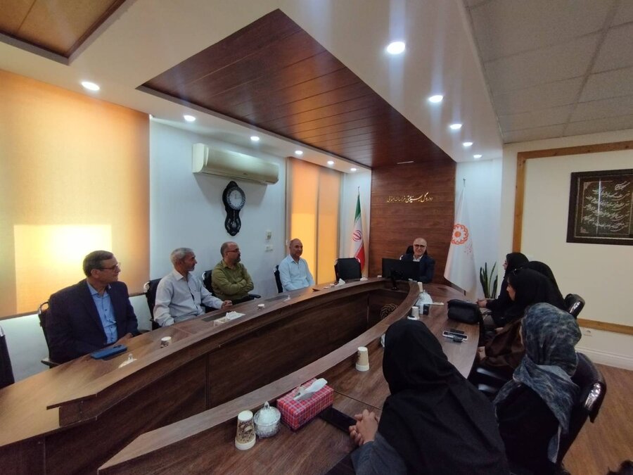 هیات ورزش های بیماران خاص و پیوند اعضا با حضور در دفتر مدیر کل ، روز پزشک را تبریک گفتند