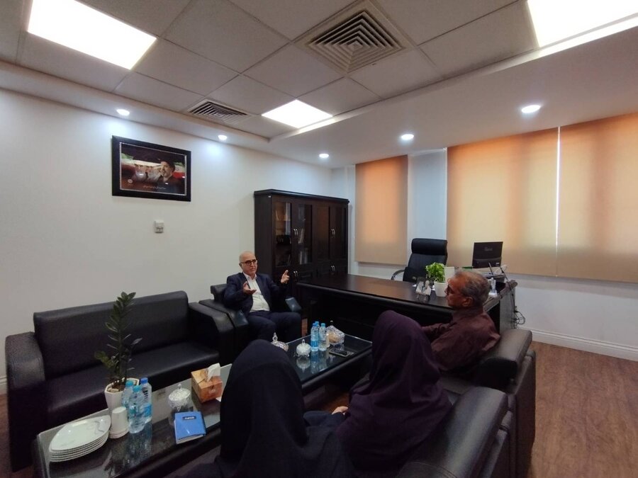 نشست برنامه ریزی پارلمان دانش آموزی در دفتر مدیرکل برگزار شد