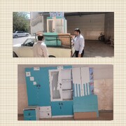 اهدای تخت و کمد به ارزش ۳۵ میلیون تومان به فرزند یک مددجوی بهزیستی فامنین