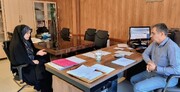 دیدار رئیس بهزیستی سلماس با معاون توسعه کارآفرینی و اشتغال استان