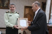 دیدار مدیرکل بهزیستی فارس با فرمانده انتظامی استان و تقدیر از تلاش‌های پلیس در حوزه‌های اجتماعی