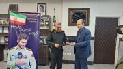 دیدار مدیرکل بهزیستی گیلان با فرمانده انتظامی استان به مناسبت هفته نیروی انتظامی