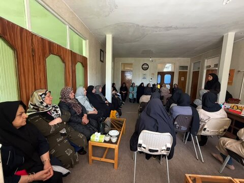 برگزاری کارگاه آموزشی سلامت‌محور برای بانوان سالمند مرکز «رویش سبز امید»