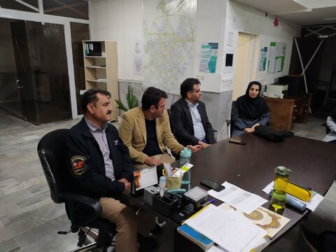 دیدار سرزده شبانه سرپرست بهزیستی همدان از اورژانس اجتماعی