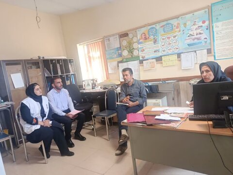 برگزاری نشست هم‌افزایی اورژانس اجتماعی بهزیستی بهار با مرکز بهداشت دهنجرد