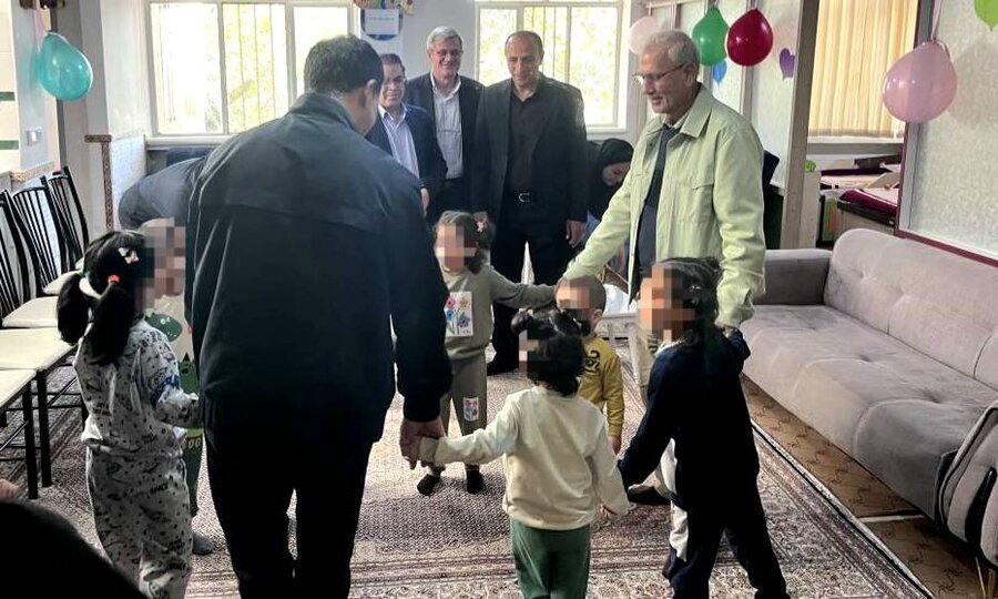 بازدید مشاور اجتماعی رئیس‌جمهور از خانه مهر «بی‌همتای خوبان» ارومیه