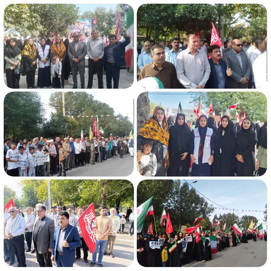 رزمایش اقتدار «جانفدایان مردمی» در شهرستان کلاله
