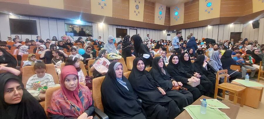 حضور مدیرکل بهزیستی گلستان در جشن روز کودک