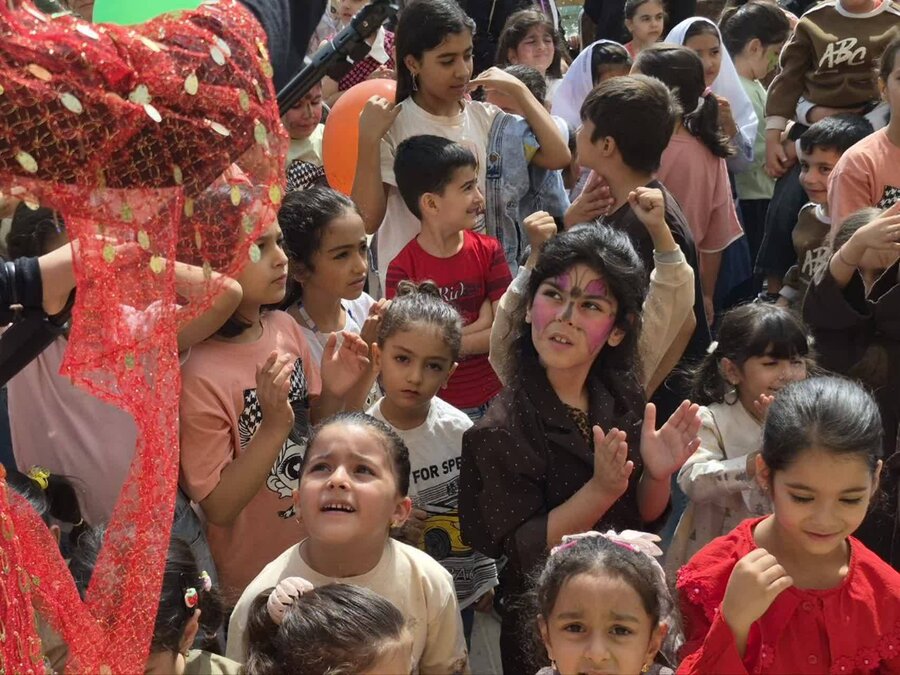 شهریار | جشن بزرگ فرشته های مهربانی با حضور کودکان در شهرستان