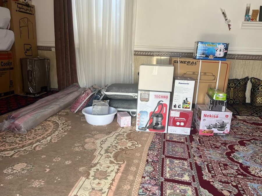اهدای جهیزیه به جامعه هدف کهنوج