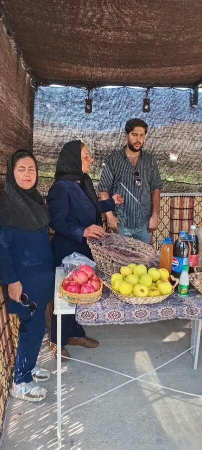 برگزاری نمایشگاه صنایع‌دستی به مناسبت روز روستا با حضور مددجویان بهزیستی ممسنی و بنیاد علوی