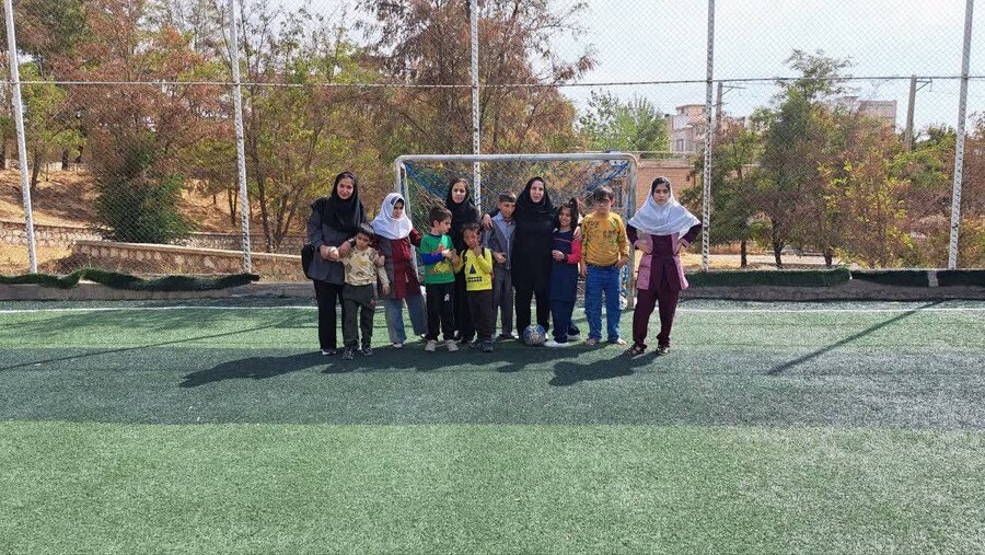 وقتی «لبخند کودک، الفبای وطن» می‌شود؛ گزارش حضور توانخواهان بروجرد در کانون غدیر