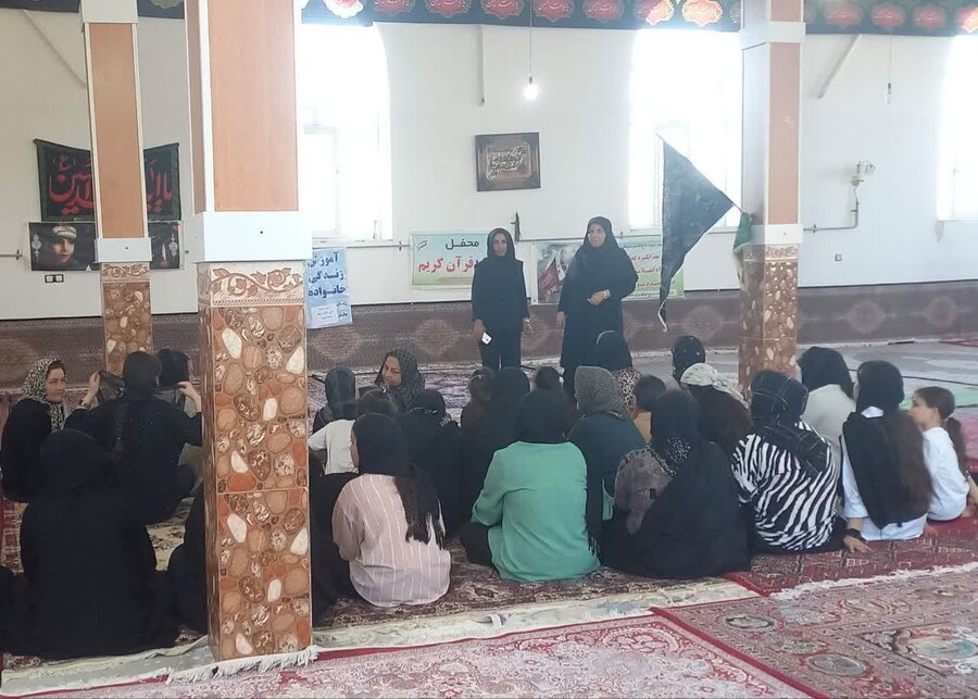برگزاری کارگاه آموزش مهارت های زندگی خانواده در روستای گوردیگل
