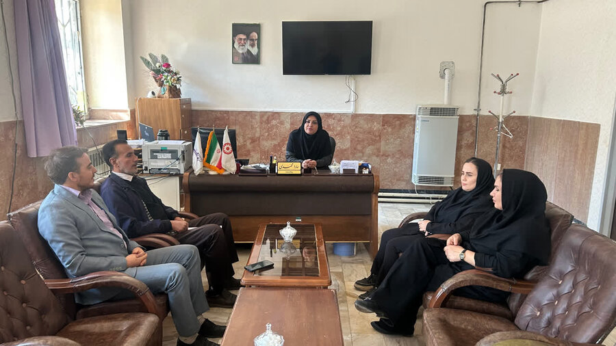 برگزاری جلسه مدیریت بحران در بهزیستی شهرستان گرمی