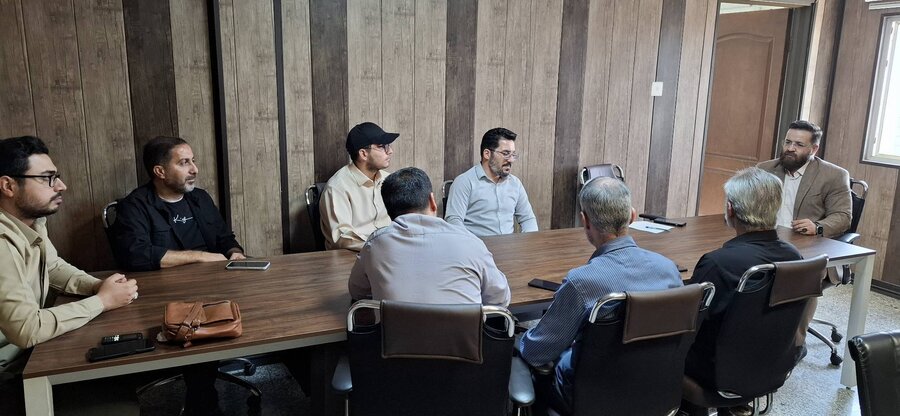 بهارستان | نشست با گروه جهادی مصافو امضا تفاهم نامه در راستای خدمت به مددجویان برای اشتغال در طرح  (سلام محله)