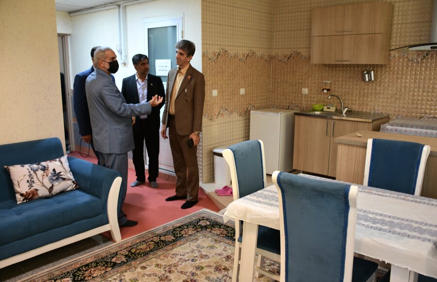 حضور نماینده مجلس در بهزیستی