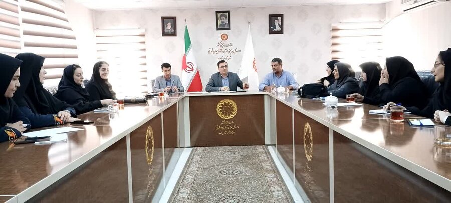 برگزاری جلسه هماهنگی اجرای برنامه‌های هفته سلامت روان در بهزیستی بناب