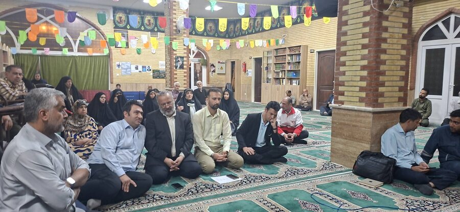 پردیس |  برگزاری جلسه شورای پیشرفت محله با محوریت طرح «سلام محله» در فاز ۱۱ مسکن مهر