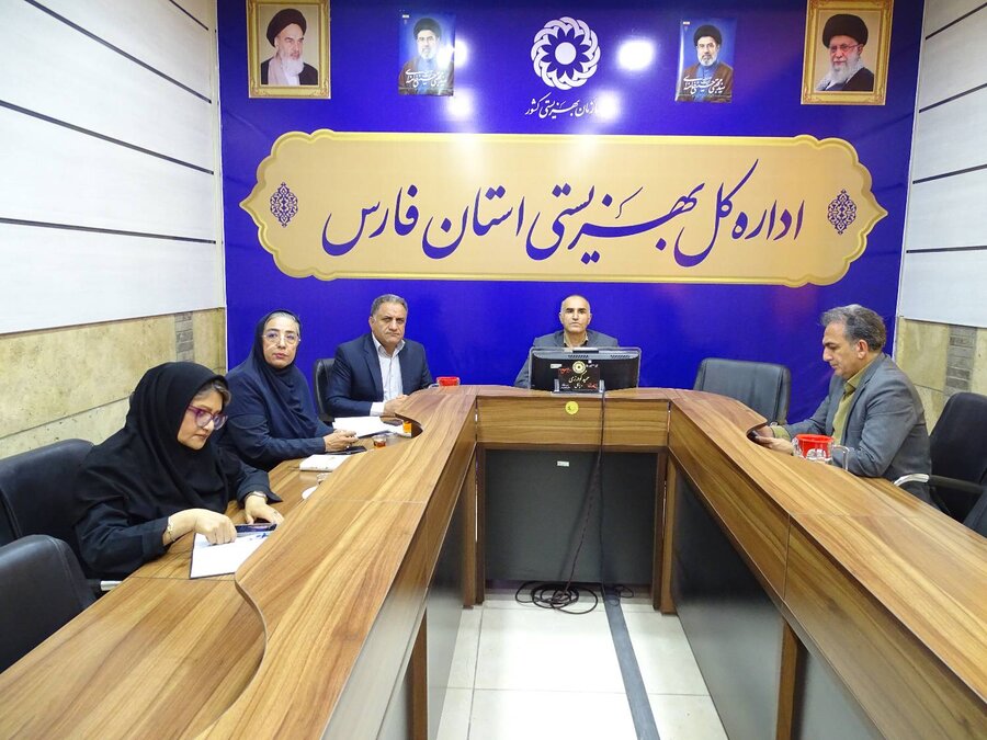 حضور مدیرکل بهزیستی فارس در وبینار کشوری سلامت روان