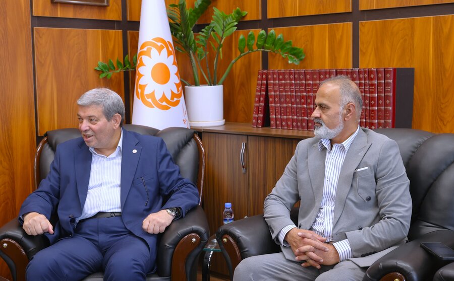دیدار دکتر فیاضی نماینده نور و محمود آباد با رئیس سازمان بهزیستی کشور