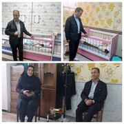 بازدید معاون سلامت اجتماعی بهزیستی استان از شیرخوارگاه حورای اردبیل