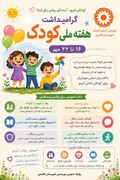 اینفوگرافیک | هفته ملی کودک؛ فرصتی برای توجه به حقوق، نیازها و توانمندی‌های کودکان