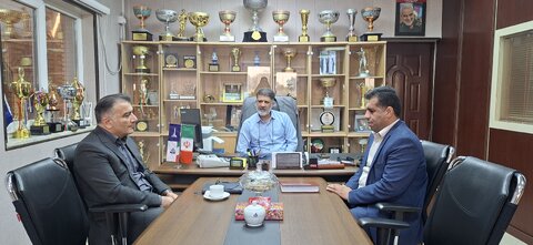 توسعه همکاری‌های اجتماعی و ورزشی بهزیستی خوزستان و شرکت ملی حفاری ایران
