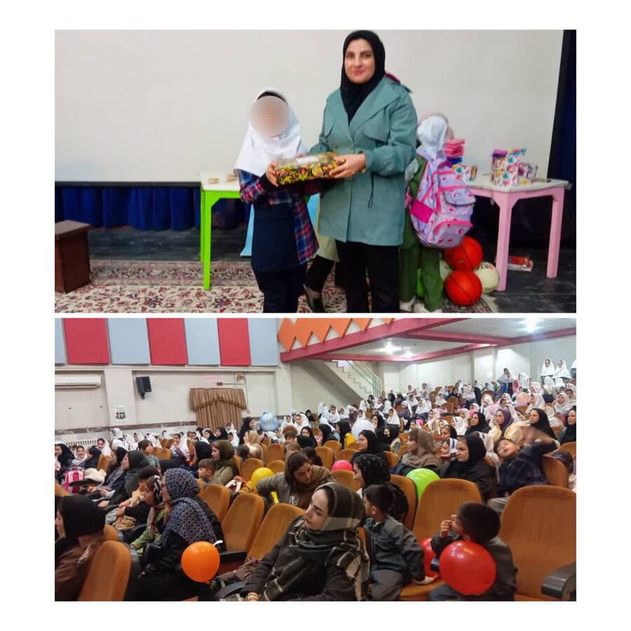 تجلیل از کودکان مددجوی بهزیستی به مناسبت روز کودک