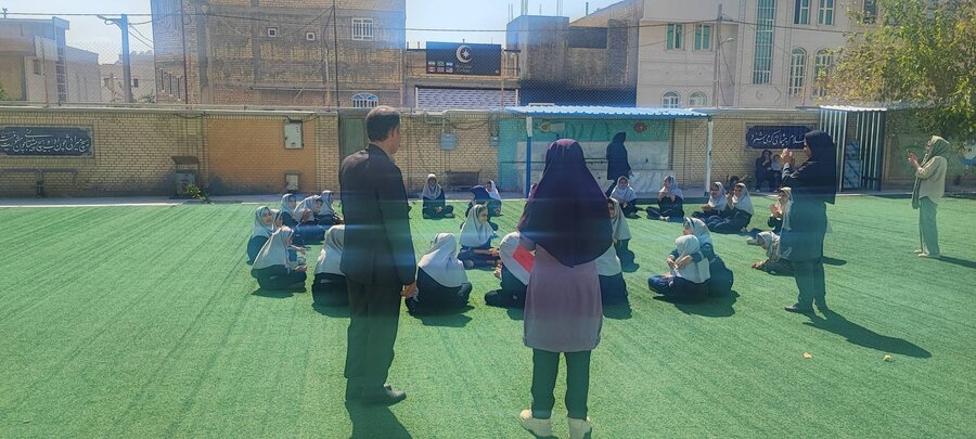 کوار|گرامیداشت روز جهانی دختر  با حضور رئیس اداره بهزیستی در مدرسه استثنایی فرشتگان
