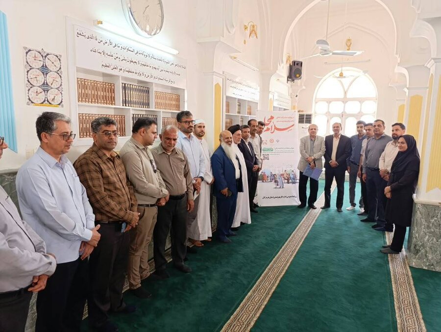 بستک | استقرار «میز خدمت» در دهنگ
