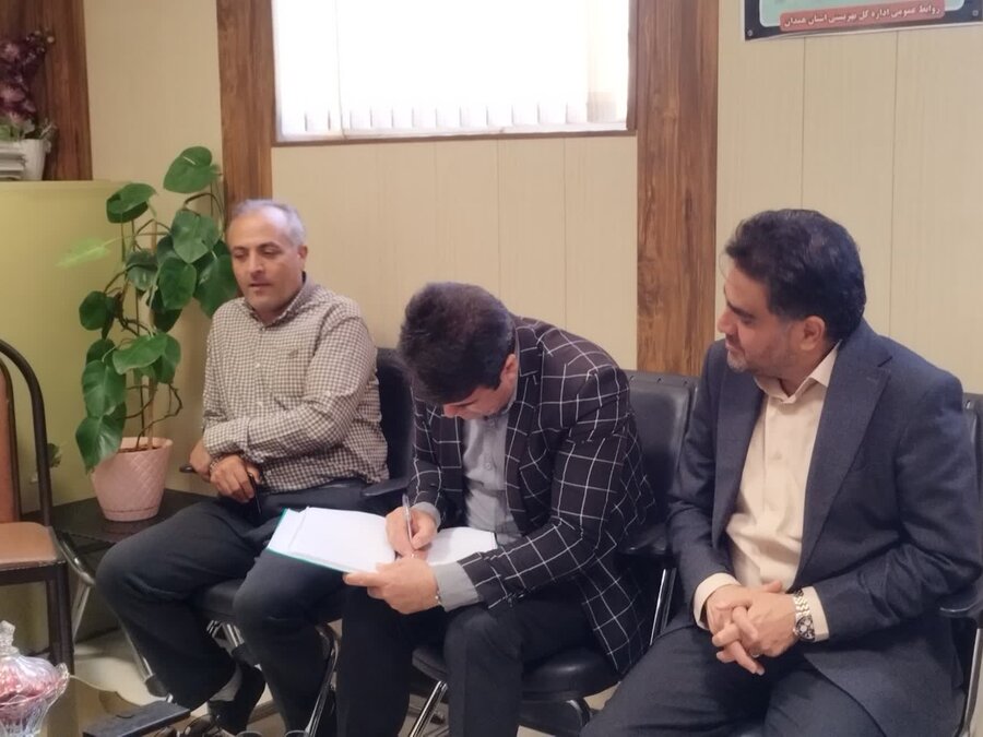 بهزیستی شهرستان بهار | بازدید سرپرست اداره‌کل بهزیستی از مرکز اوژانس اجتماعی