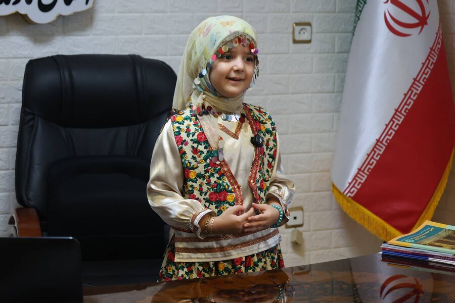 نغمه‌ای از دل مازندران؛ وقتی «نیاز» شش‌ساله، عشق به ایران را به زبان مادری خواند