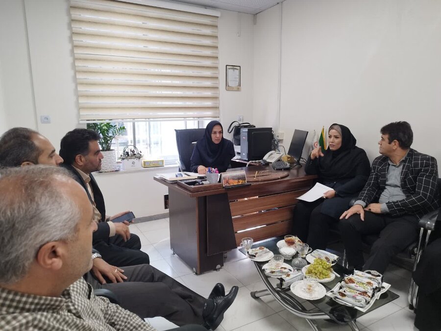 بازدید سرپرست ادارهکل بهزیستی استان همدان از اداره بهزیستی شهرستان بهار