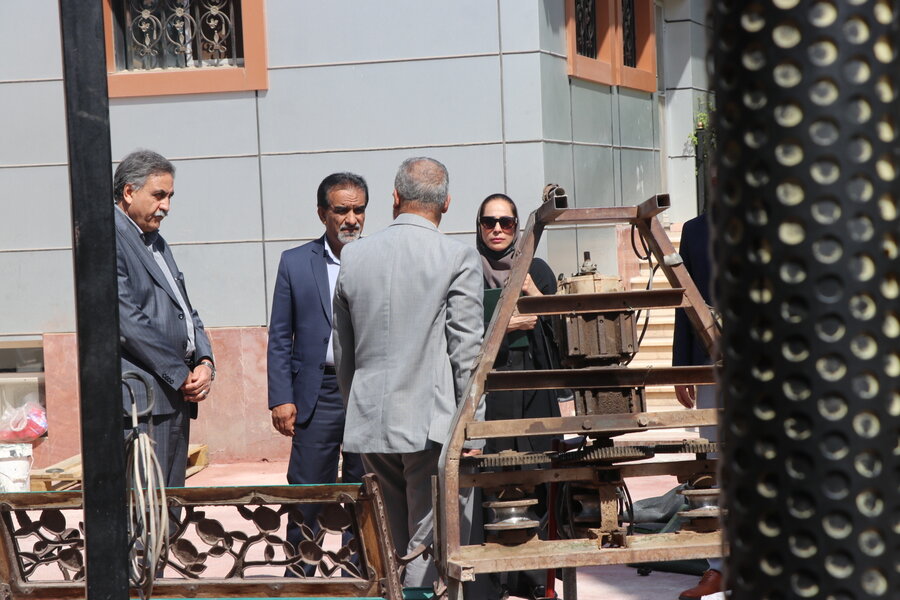 بازدید مدیرکل بهزیستی استان کرمان از مرکز نگهداری از کودکان ۳تا ۶ سال کرمانیان