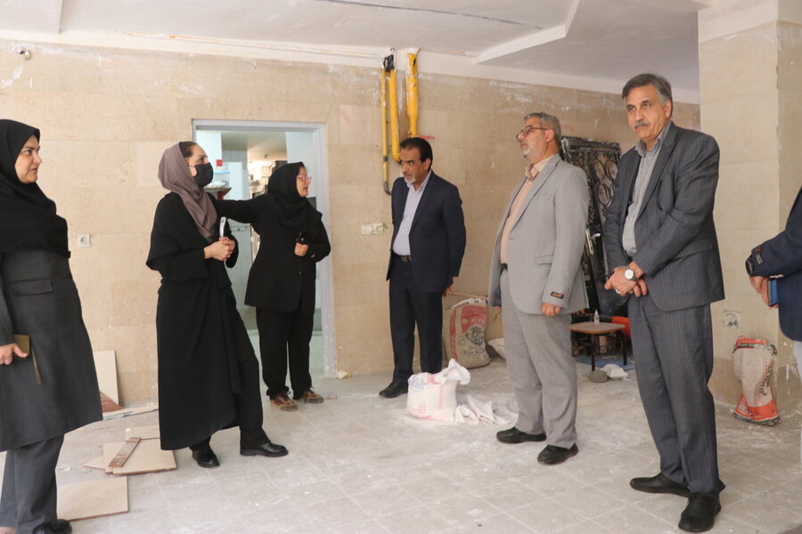 بازدید مدیرکل بهزیستی استان کرمان از مرکز نگهداری از کودکان ۳تا ۶ سال کرمانیان