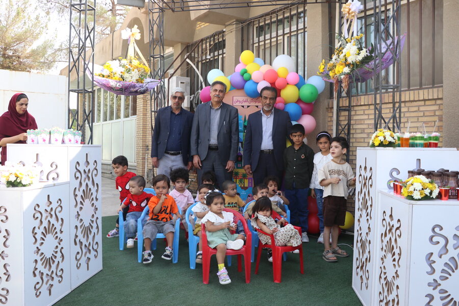بزرگداشت روز جهانی کودک در شیرخوارگاه مادر کرمان