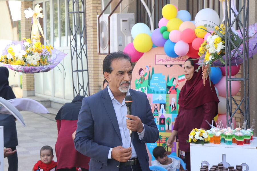 بزرگداشت روز جهانی کودک در شیرخوارگاه مادر کرمان