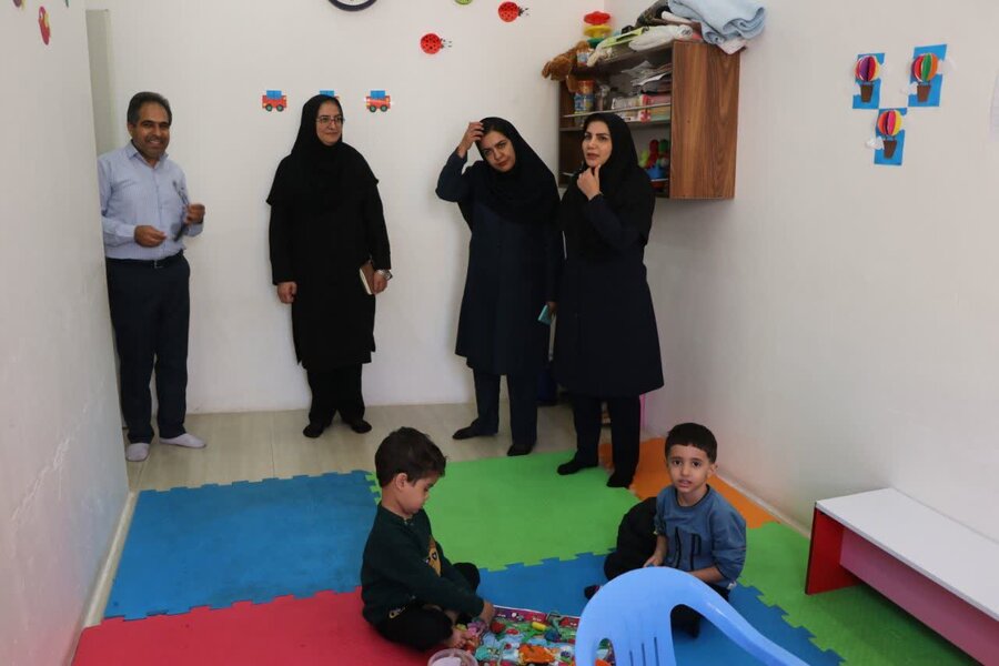 بازدید مسئولان کشوری از مرکز توانبخشی «سخن» در کرمان
