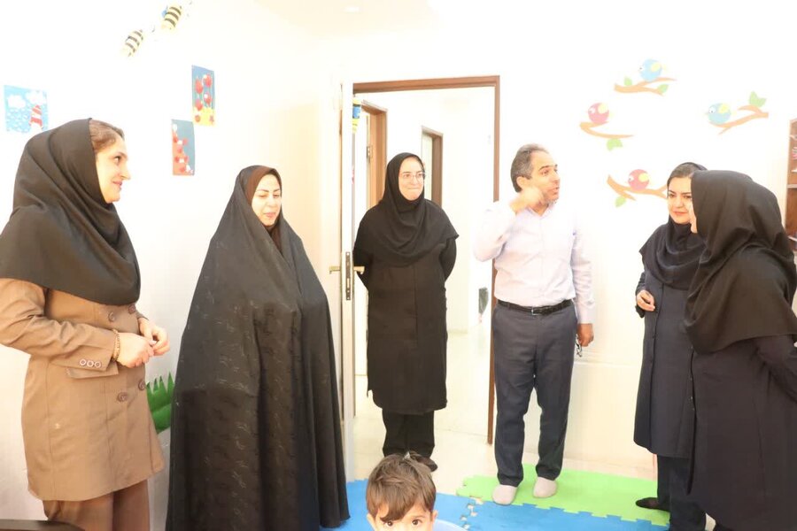 بازدید مسئولان کشوری از مرکز توانبخشی «سخن» در کرمان